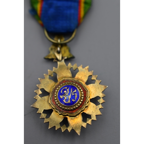 92 - Most Noble Order of the Crown of Thailand, Companion 4th Class with Rosette on ribbon, post 1948 iss... 