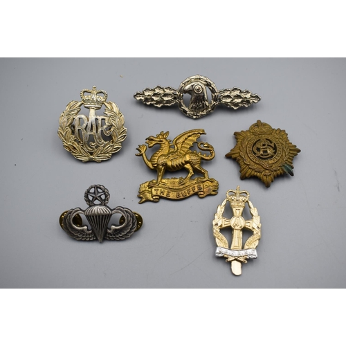 105 - Six Different military Badges