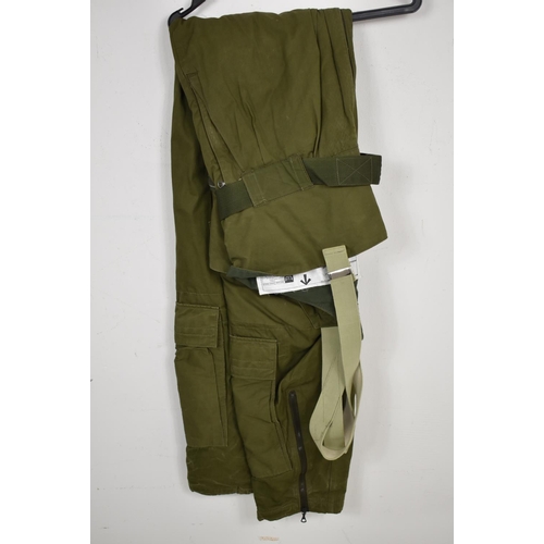 131 - RAF jet pilots flying trousers. Cold weather mark 3 with attached braces