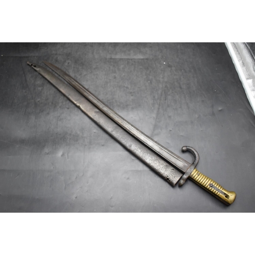 85 - 19th Century French Chassepot bayonet dated 1869