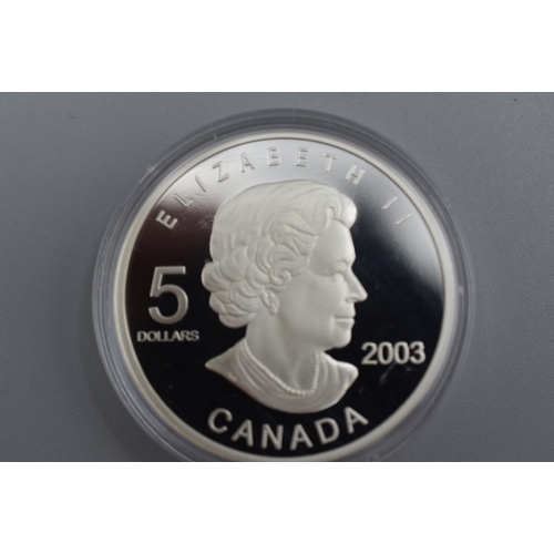 63 - Elizabeth II Canadian 2006 FIFA World Cup in Germany Silver 999 Coin