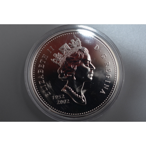 73 - Canadian 50th Anniversary of the Coronation of Queen Elizabeth II Silver 925 Dollar Coin