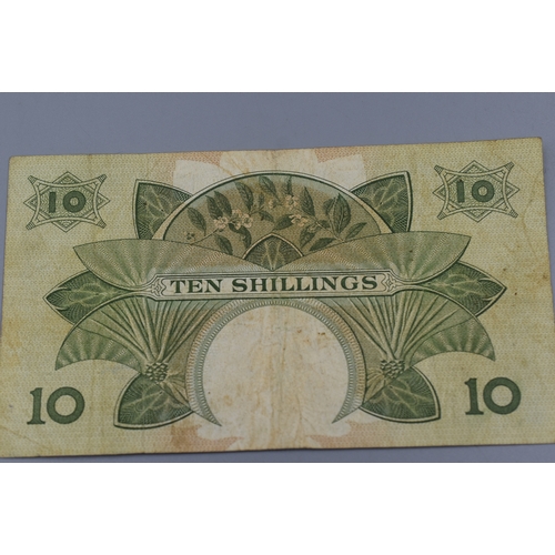 79 - Elizabeth II East African Currency Board 10 Shilling Note