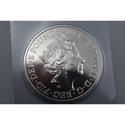 91 - House of Windsor Centenary 2017 UK £5 Brilliant Uncirculated Coin