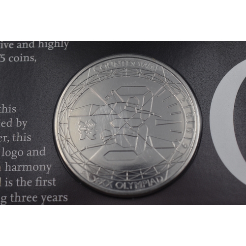 93 - The Royal Mint Countdown to London 2012 £5 Brilliant Uncirculated Coin