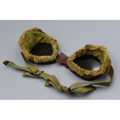 133 - WWI Flying Goggles