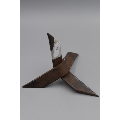 88 - WWI Anti personnel Anti Vehicle Steel Caltrop