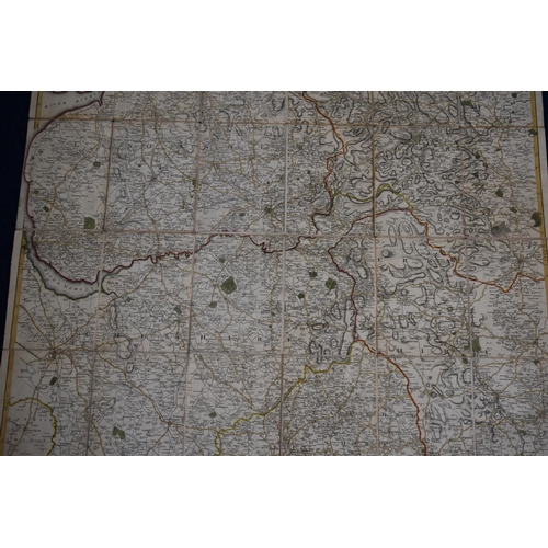 88 - Map of the Country around round Manchester dated 1704 produced by John Stockdale of Piccadilly