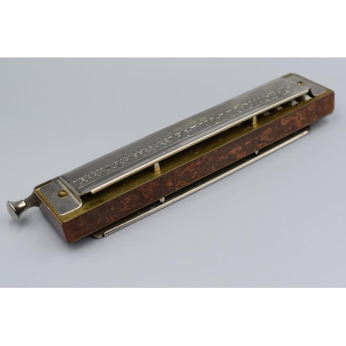 99 - Hohner 64 Chromonica 4 Chromatic Octave Professional Slide Harmonica dating from around 1935-40 Comp... 