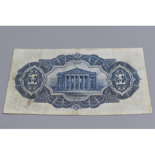 87 - The Commercial Bank of Scotland Limited Edinburgh 31st March 1934 One Pond Note