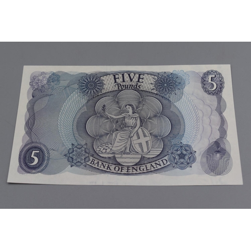 92 - Bank of England £5 Bank Note