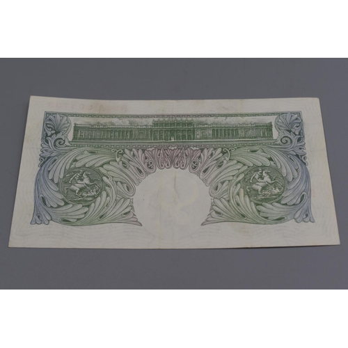 95 - Bank of England One Pound Bank Note