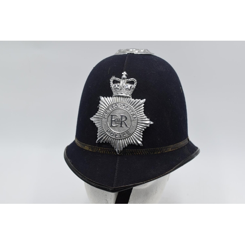 4 - Metropolitan Police Custodian Helmet with Badge