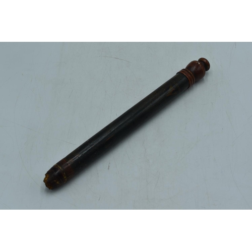 88a - William IV Painted Truncheon or Tipstaff.  WR Cypher painted on near the top. Base Damaged 44cm Long