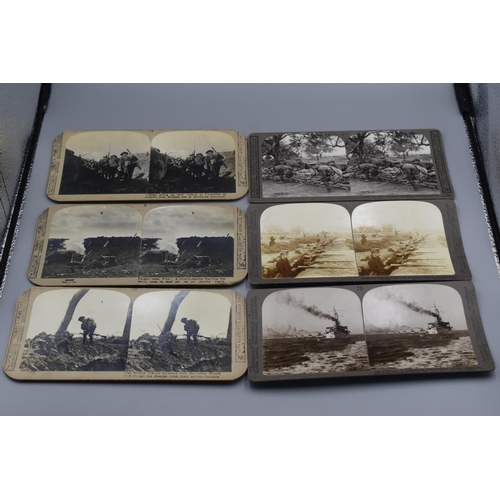 104 - Six Different WWI Stereoscope Photographs