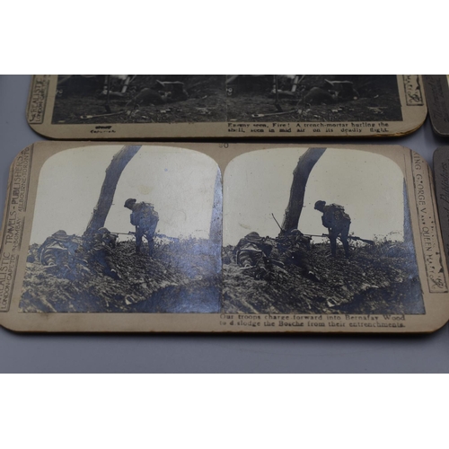 104 - Six Different WWI Stereoscope Photographs