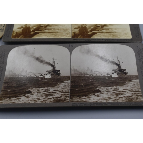 104 - Six Different WWI Stereoscope Photographs