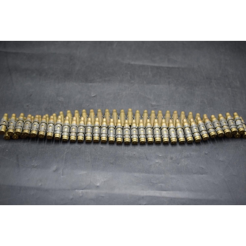 127 - Inert Bullet Belt. 98cm Long