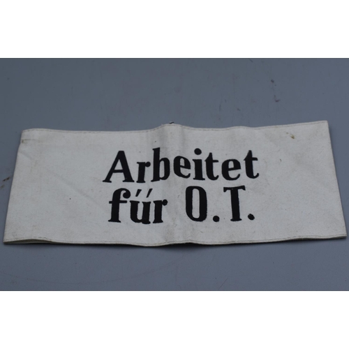 147 - Three German Cloth Armbands