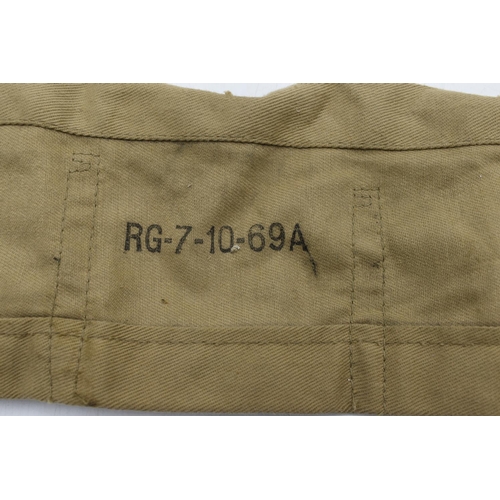 171 - Khaki Drill Military 5 Pocket Ammo Bandolier