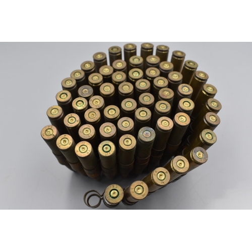 184 - Machine Gun Inert Bullet Belt (60 Bullets)