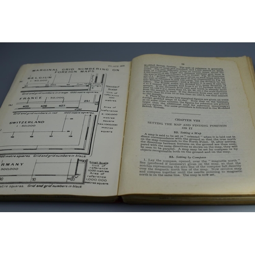 210 - British Military Manual of Map Reading, Photo Reading and Field Sketching. (1939 Edition with Many F... 