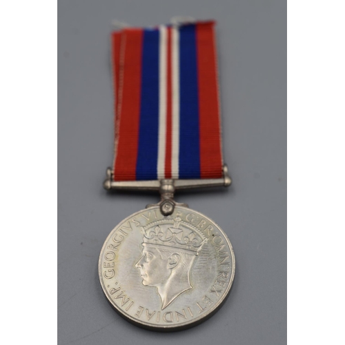 246 - George VI 1939-1945 Service Medal with Ribbon