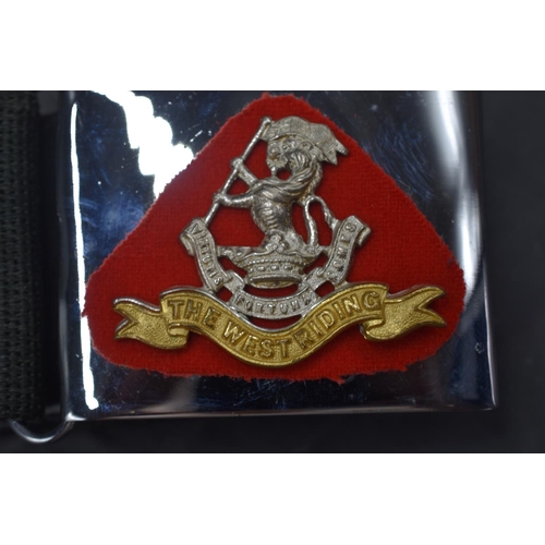 257 - The West Riding Regiment (The Duke of Wellingtons Regiment) Belt and Buckle