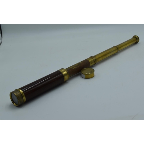 72 - Three Draw 19th Century Style Telescope