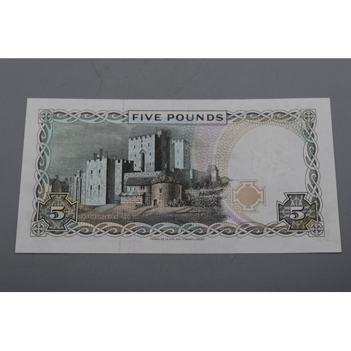 79 - Isle of Man Government Five Pound Bank Note (J341348)