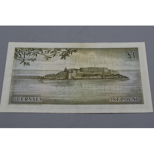 88 - The States of Guernsey One Pound Bank Note (C654734)