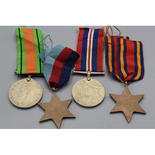 206 - Group of 4 WWII Medal's including Burma Star and 1939 to 1945 Star