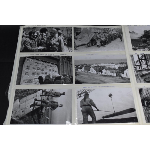 212 - Selection of 36 WWII Photographic Print's