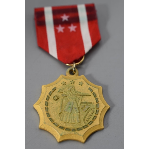 235 - The Philippine Defence Medal (1941-42) Complete with Ribbon