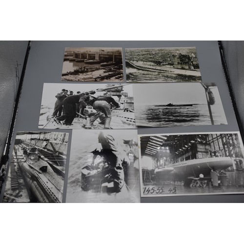 69 - Seven different German U boat photographs