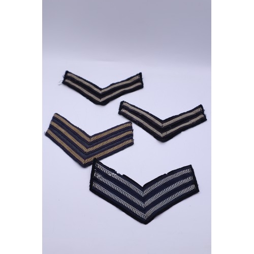 170 - Four RAF Chevrons includes Sergeants and Corporals