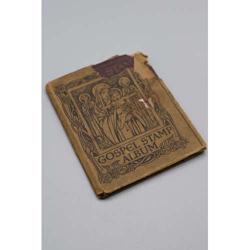 38 - The Gospel Stamp Album from The Whitewell Press Containing a good selection of Stamps but not comple... 