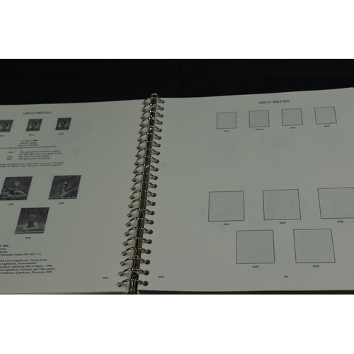 56 - The Windsor Loose-Leaf Album for Stamps of Great Britain Volume V Decimal Stamps 1996 to 2003 (Empty... 