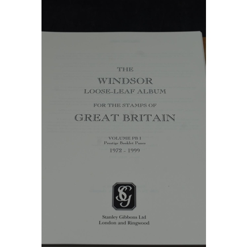 65 - The Windsor Loose-Leaf Album For The Stamps of Great Britain Volume PB I 1972 to 1999 (Empty)