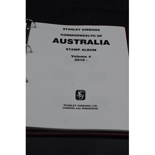 74 - Stanley Gibbons Commonwealth of Australia Stamp Album Volume 4 2010 - (Empty)