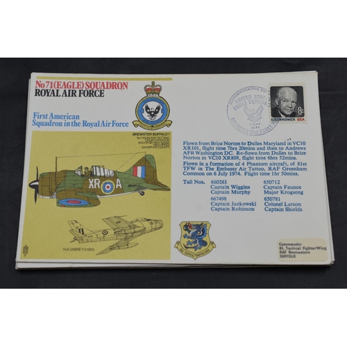 82 - Selection of 9 Royal Air Force First Day Covers