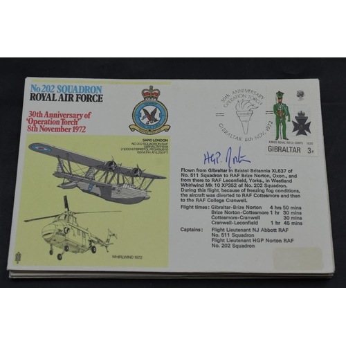 82 - Selection of 9 Royal Air Force First Day Covers