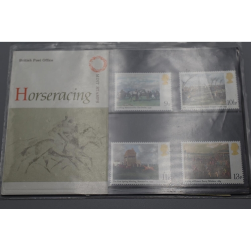 90 - Millennium 2000 Royal Mail Stamp Document and 4 Mint Stamp Sets including The Year of The Child, Hor... 