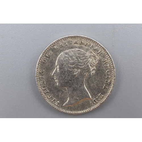 68 - Victoria Young Head 1838 Silver Groat