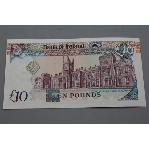 100 - Bank of Ireland £10 Sterling Note (Dated 1st July 1995) W571577