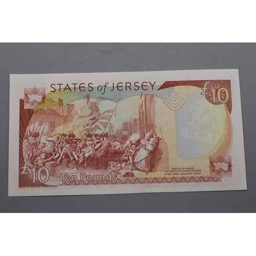 126 - The States of Jersey Ten Pound Bank Note (FC999839)