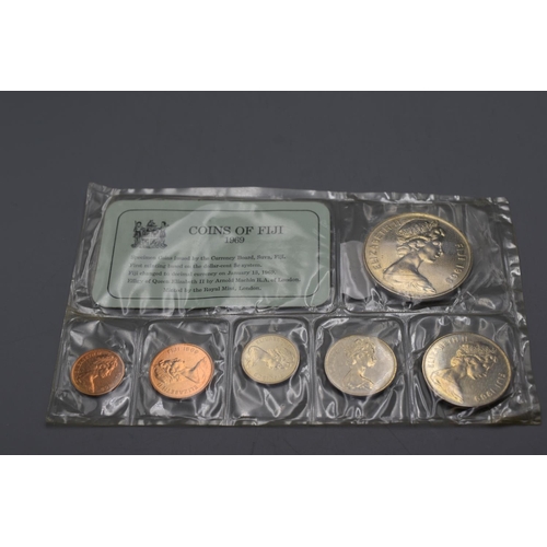 33 - Royal Mint 1969 Elizabeth II Coins of Fiji Set