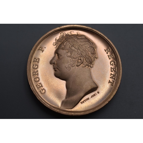 67 - George III Replica 1815 Waterloo Medallion