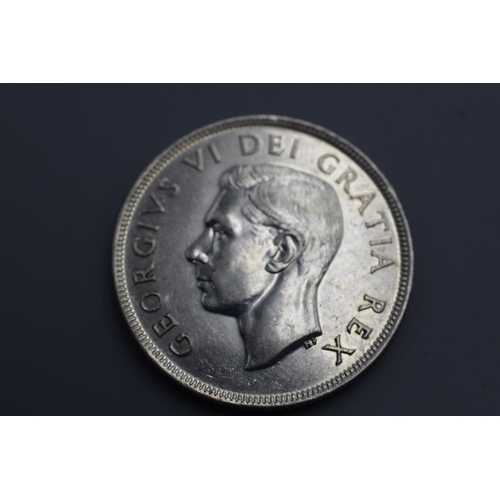 83 - George VI Canadian 1949 One Dollar