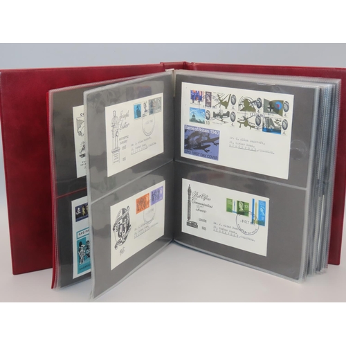 10 - Stanley Gibbons Album Containing approx 83 British First Day Covers dating from 1963 to 1973 includi... 